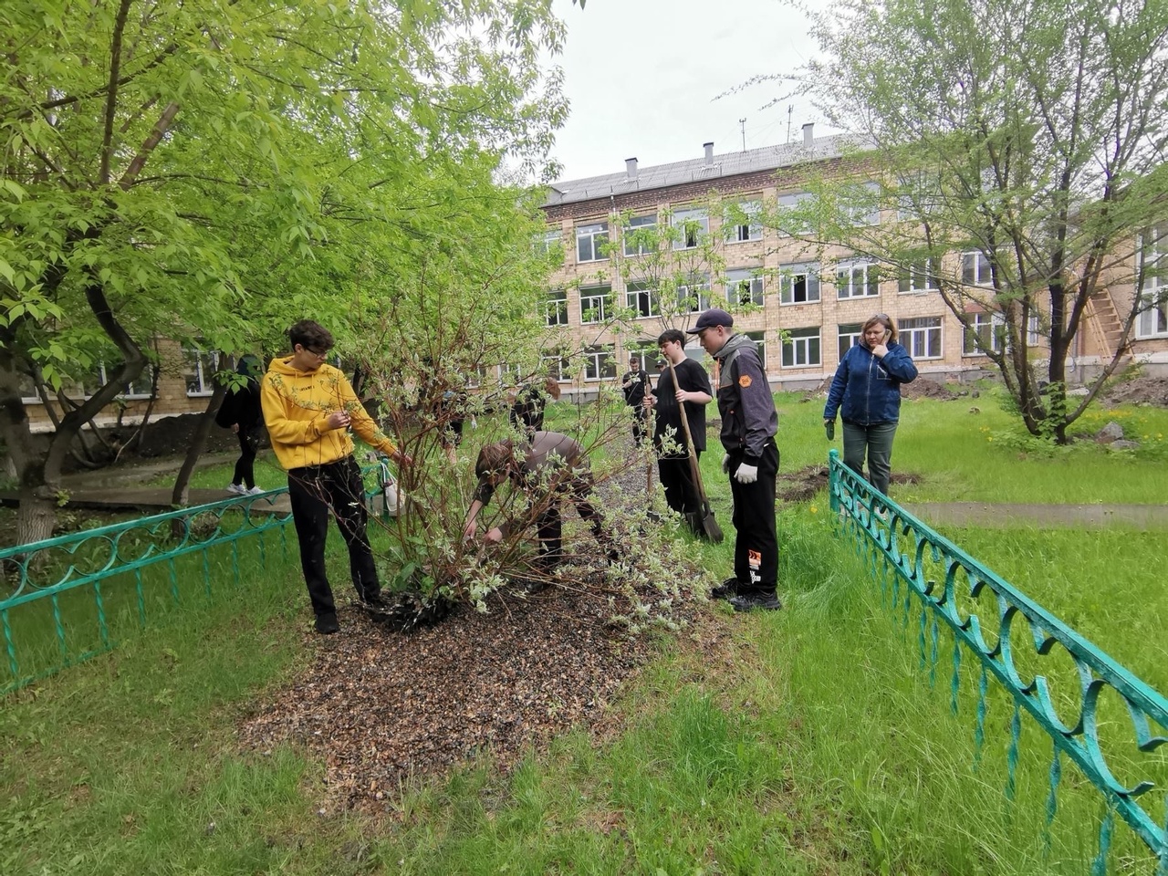 Капитальный ремонт в разгаре.