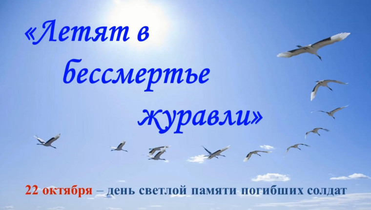 Всероссийский конкурс "Летят в бессмертие журавли".